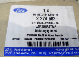 Uszczelka drzwi FORD MONDEO MK5 DS7Z-5420530-D 3