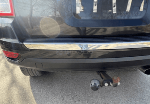 Jeep compass i lift 11-16R zderzak pdc tył ładny 4