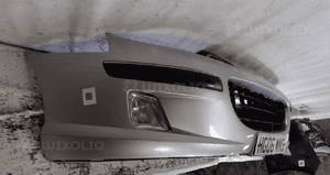 Zderzak przód przedni do peugeot 407 ezrc srebrny halogeny 2