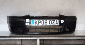 * ZDERZAK PRZÓD PRZEDNI DO VOLKSWAGEN VW GOLF V 5 LC9Z CZARNY 1