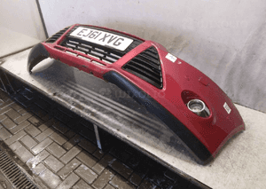 Zderzak przód przedni ford focus MK.3 3 iii titanium ub bordo bordowy pdc czujniki spryskiwacze lamp xenon halogeny 2