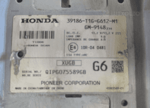 Wzmacniacz radia honda crv iv 39186-T1G-G612-M1 2