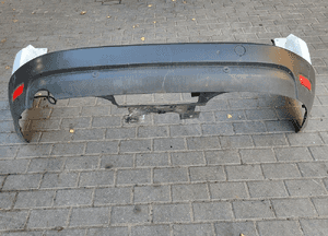ZDERZAK tył tylny 4x PDC kompletny Ford S-Max I lift 10-14 F7 biały 2