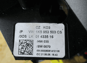 PRZEŁĄCZNIK ZESPOLONY VW GOLF V JETTA SKODA OCTAVIA II 1K5953503CS 5
