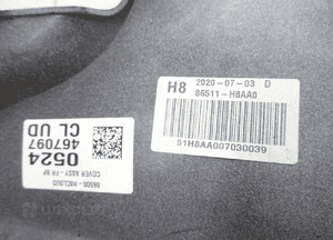 Kia rio 4 iv lift 86511-H8AA0 12