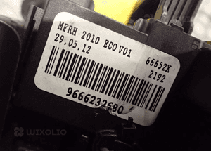 SKRZYNKA BEZPIECZNIKÓW PEUGEOT 208 9666232680 2