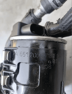 Filtr paliwa obudowa mocowanie Mercedes E Klasa W212 2.2cdi 6512003700 3