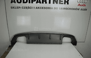 Spojler dyfuzor audi S3 8V 2012-2016 8V3 chrom 1