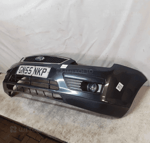Zderzak przód przedni ford focus MK.2 ii H4 szary halogeny grill 3