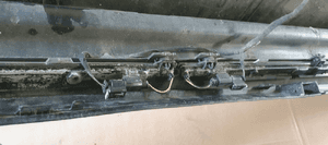 Nakładka listwa progowa osłona lewa Mercedes GL X166 W166 A1666980025 9