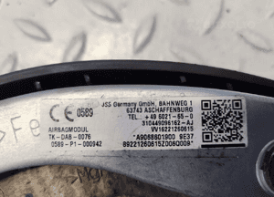 Sprinter W906 906 airbag kierowcy poduszka kierownicy A9068601900 3