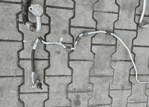 VW Golf Seat Altea Audi A3  1.6 MPI rurka wąż przewód klimatyzacji  1K0820743AK 1K0820741G 2