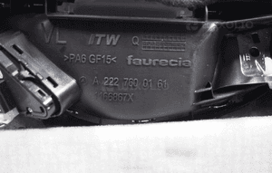 Tapicerka drzwi przednia lewa mercedes s clasa W222 8