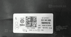 Vw polo 2G bdb zwykła lampa przednia lewa 3