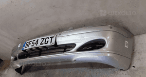 * ZDERZAK PRZÓD PRZEDNI MERCEDES BENZ S KLASA W220 LIFT FL SREBRNY 744 PDC CZUJNIKI SPRYSKIWACZE LAMP XENON 3