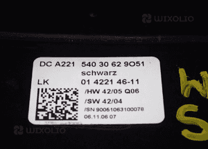 MERCEDES W221 PAJAK TASMA A2215403062 8