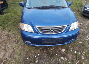 Mazda MPV 99-06 Maska lampa zderzak pas atrapa belka zamek 2