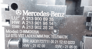 MERCEDES MODUŁ ŁADOWARKA INDUKCYJNA A2139006935 7
