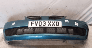 Zderzak przód przedni do nissan almera N16 lift fl błękitny 1