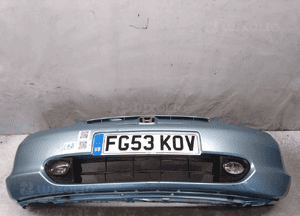 Zderzak przód przedni honda civic 7 vii błękitny morski halogeny 1