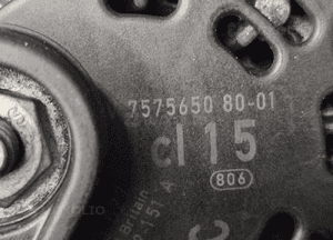 Peugeot 207 308 3008 5008  Citroen C4 1.4 1.6 16V VTi THP alternator Valeo CL15  96669980  757565080 7