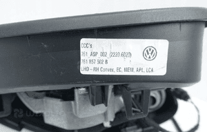Lusterko prawe vw touareg iii 760 17 pin 4