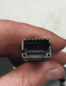 DACIA DUSTER 2 LIFT 2022- LUSTERKO ZEWNĘTRZNE LEWE ASYSTENT MARTWEJ STREFY 7 PIN ORYGINAŁ 10