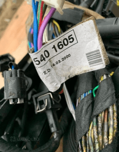 MERCEDES S CL 600 v 12 wiązka silnika M137 instalacja 5