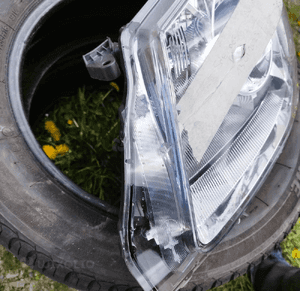 lewy przód lampa toyota avensis 2
