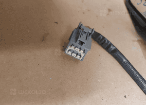 Lusterko lewe 6 pin ford focus ii cc cabrio F3 czarny 4