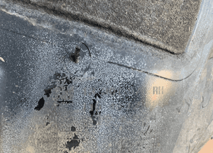 Nadkole prawy przód część tylna Opel Zafira C 13301576 D 4