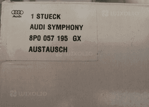 Radio Symphony Audi A3 8P0057195GX 5