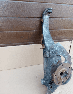 Zwrotnica piasta lewy przód przednia Porsche Cayenne 4.2 TDI 7P0407245A 2