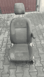 FOTEL PRAWY PRZÓD PRZEDNI PASAŻERA FORD TRANSIT CUSTOM 1