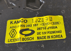 Renault Koleos I Nissan silniczek wycieraczki tył tylnej 28710 JY00A F00S2B2187 2