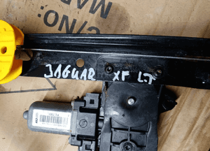 Mechanizm podnośnik szyby lewy tył tylny lewy Jaguar XF X250 8X23F27001AC 5
