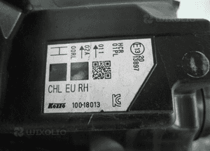 Nissan qashqai ii led lampa przednia prawa 8