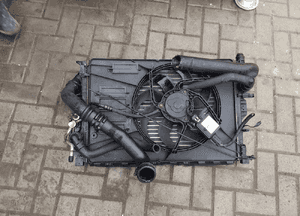 Ford Mondeo MK4 S-max Galaxy 1.6 1.8 2.0 TDCI chłodnica wody wentylator intercooler KOMPLET CHLODNIC 2