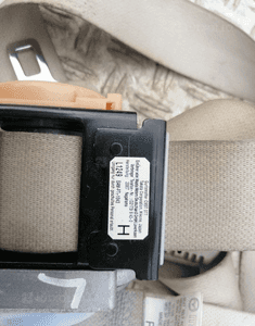 Pas bezpieczeństwa lewy mazda CX7 2