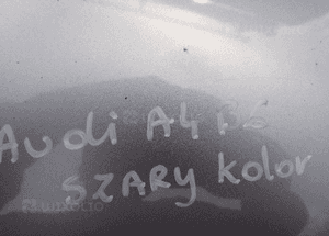 Maska audi A4 B6 radom 2