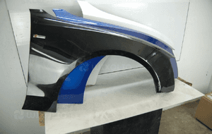 Błotnik audi A5 8T 8T0 oryginał aluminium 3