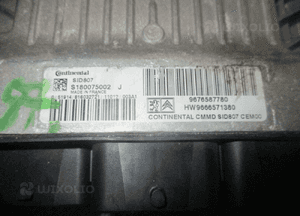 STEROWNIK SILNIKA PEUGEOT 3008 1.6 HDI 9676587780 2