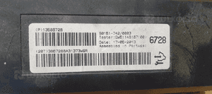 Moduł sterownik klimatyzacji Opel Zafira C 13586728 5