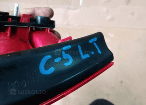 Lampa lewy tył tylna lewa w klapę Citroen C5 III Sedan 9687583080 4
