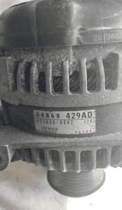 Alternator chrysler voyager iv 4 2.5 crd 421000-0082 04868429AD 2