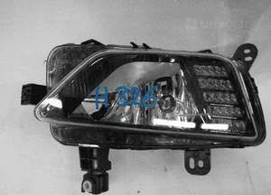 Vw polo 2G halogen lewy 1