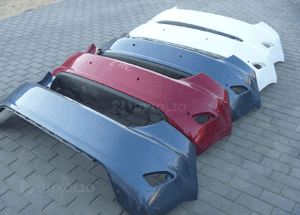 Ford fiesta MK8 zderzak tylny 1