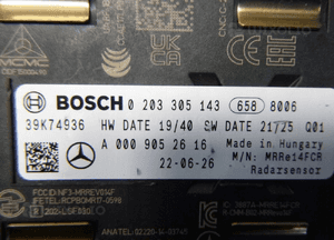 Mercedes W205 W177 W118 W167 radar distronic moduł 8