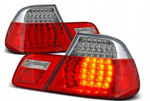 Lampy diodowe bmw 3 E46 coupe 99-03 red white led 1