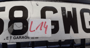Zderzak przód przedni opel astra h 3 iii gtc Z20R czarny halogeny słaby stan ! 2